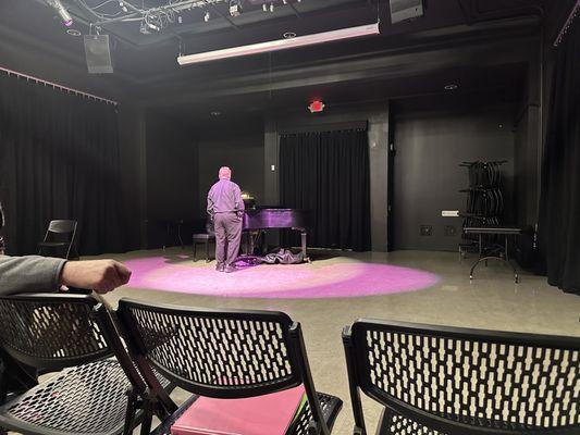 Inside Paul C. Blau Theater at Clark County Library