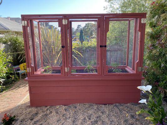 Vegetable box cage