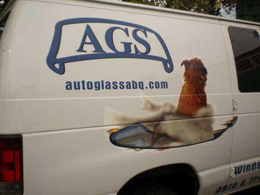 Auto Glass Services - Service Van