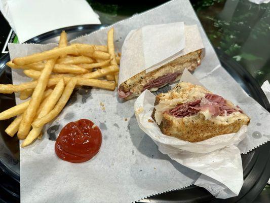 Classic The Reuben Combo with Fries and Drink