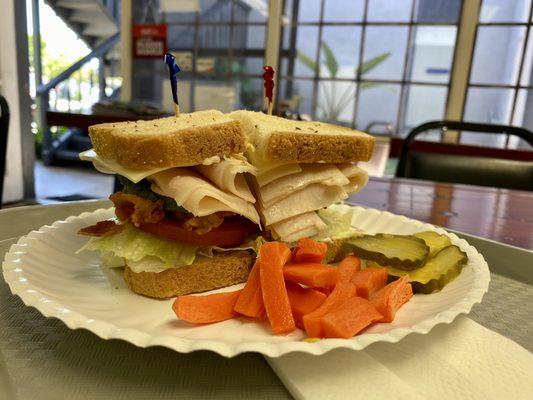 Turkey Club & avocado