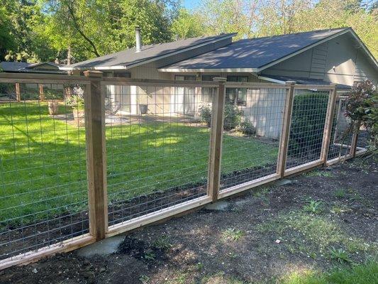 Lake Oswego fence job