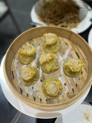 Pumpkin pork and shrimp shao mai