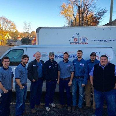 The Indoor Comfort team of technicians.