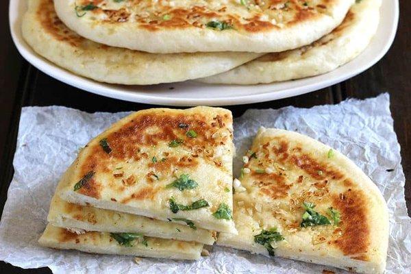 Fresh-Made Cheese Naan