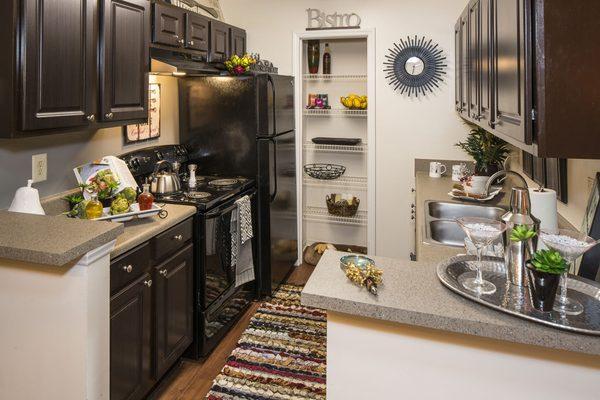 Model Kitchen with Pantry