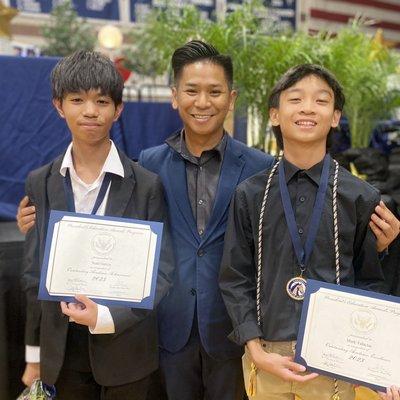 My God kids Sean & Markie's 8th awards night 5/18/2023