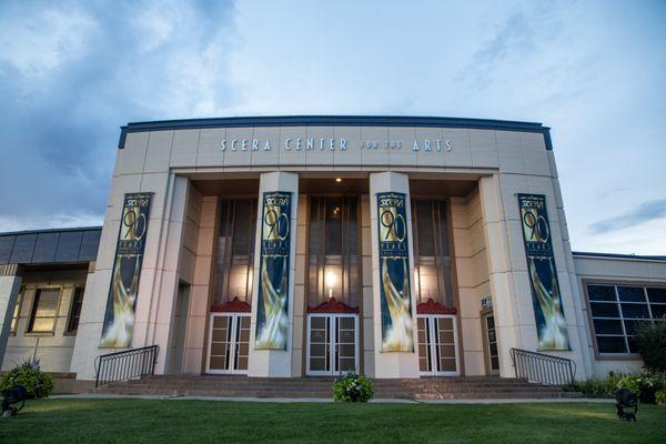 The historic SCERA Center for the Arts in Orem, Utah.