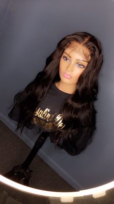 Custom handmade wig