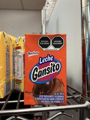 Never in my life have I seen a gansito milk before