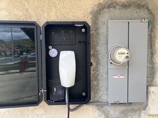 Panel upgrade and Tesla Wall Charger