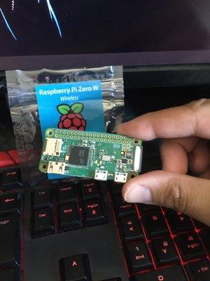 ¡Raspberry Pi Zero W!