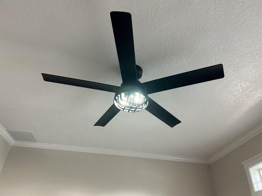 Install ceiling fans