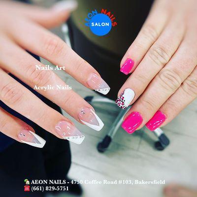 #nails #bakersfieldnails  #nailsalon  #nailsart  #acrylicnails  #dip #fullset #Pedicure #manicure