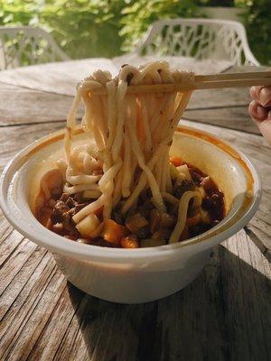 N3. Qishan Meat Sauce Noodle Soup ($10.95)