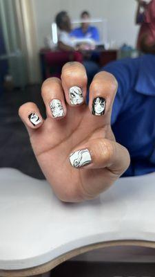 Anime Nail Art by Marta