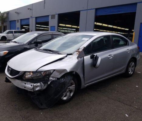 2015 Honda Civic LX - COLLISION