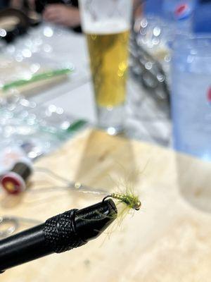 Fly tying class