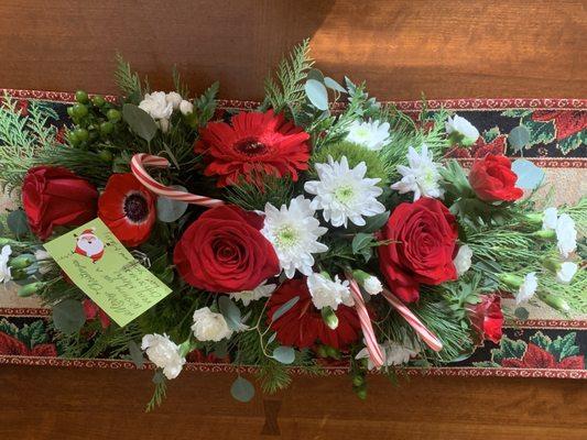 Beautiful holiday arrangement