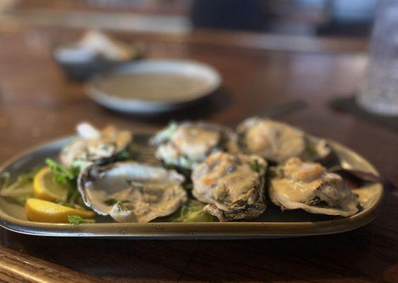 Southern Oysters Rockefeller