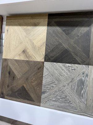 Mosaic floor options available