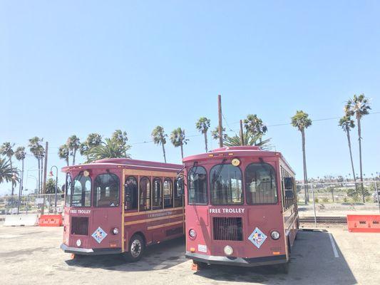 Ride the red trolley! Visit the red trolley at sptrolley.com