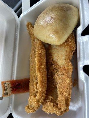 CATFISH "Snack" = crisp & flavorful!!