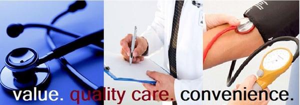 value.quality care. convinience