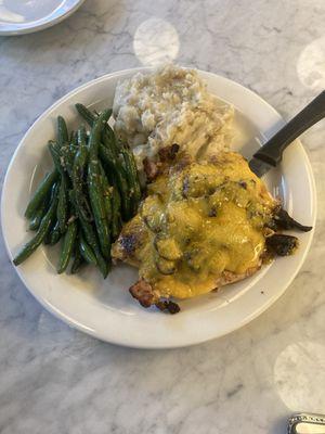 Smothered chicken