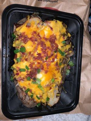 Plain Jane baked potato  most I've ever paid for a baked potato $9