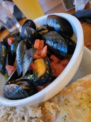 Garlic Mussels