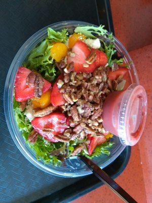 Paradise / strawberry salad, $9.85 large