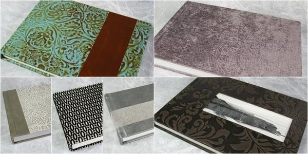 Finao ONE™ series albums. Hand-crafted with hundreds of cover options. Make your wedding album ONE-of-a-kind.