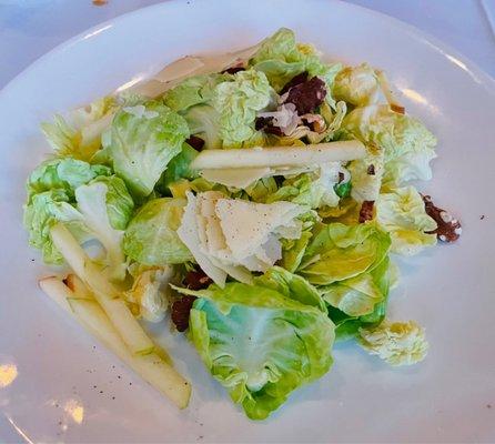 Brussels sprout salad