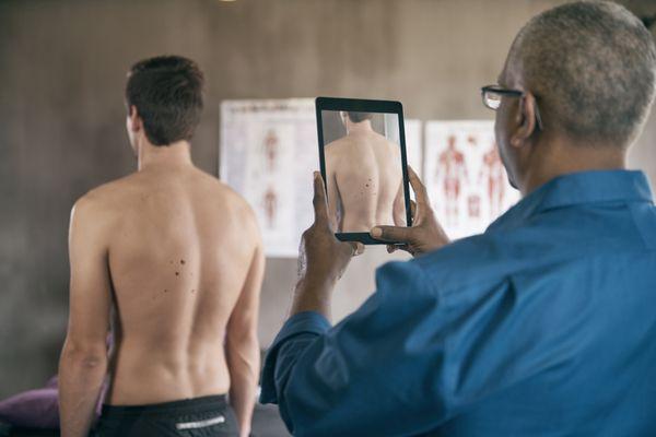 At this location, a Medical Assistant will take photos of your affected area as well as your symptoms and health information.