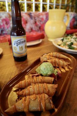 Mexican Beer & Taquitos