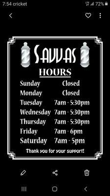 Savvas barbershop