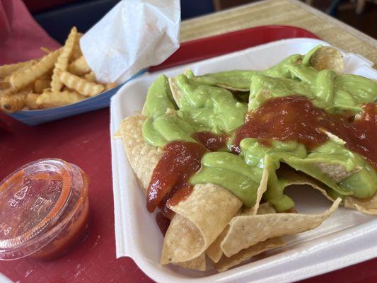 Chips with Guacamole