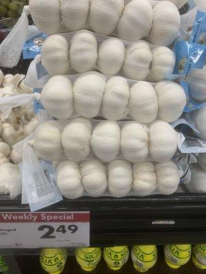 Imported garlic is hurting  many American garlic businesses.    Question whether your health is affected by countries without our standards.