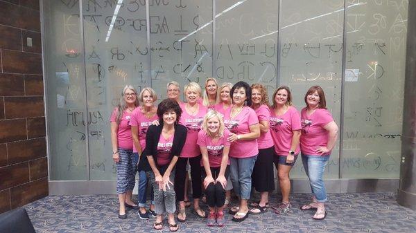 some of our lovely ladies on our early girls trip