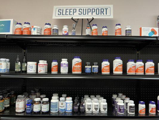 Sleep support supplements, sleep gummies, sleep aid