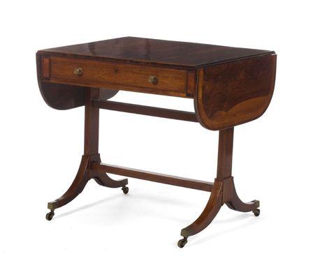 gorgeous mahogany dropleaf library table