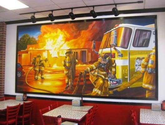 Firehouse Subs - Tampa on Fowler - Mural