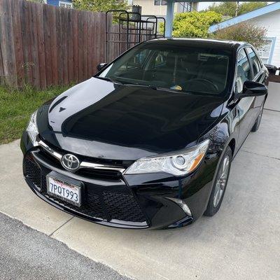 My 2016 Toyota Camry . The whole body needed help!! Now it looks brand new!! Great job  guys.