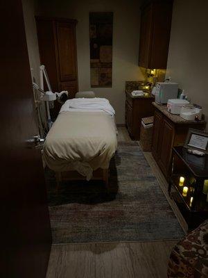 Massage room