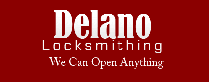 Delano Locksmithing logo