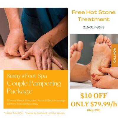 Sunny's Foot Spa
 6339 Olde York Rd, Parma Heights, OH 44130
 Call us at 216-319-8698