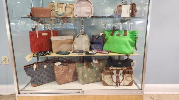 Kate Spade, Michael Kors, Coach, Brahmin, Gucci, and Louis Vuitton handbags available at Gene's Jewelry & Pawn in North Charleston, SC.