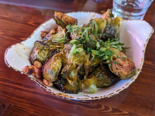 Kung Pao Brussel Sprouts