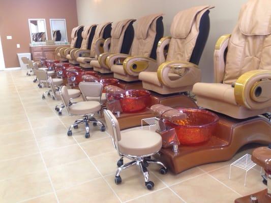 Pedicures chairs